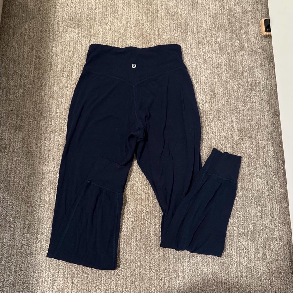 lululemon athletica Navy Track Pants - Picture 2 of 3